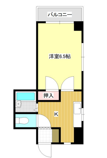 愛梨ビルⅡの間取り