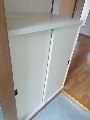 コスモハイツＡの収納|大きなものも収納できそうです