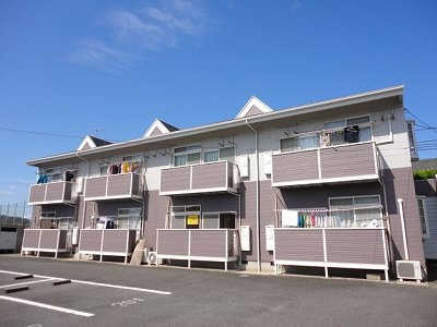 コスモハイツＡの外観|外はこのようになっています