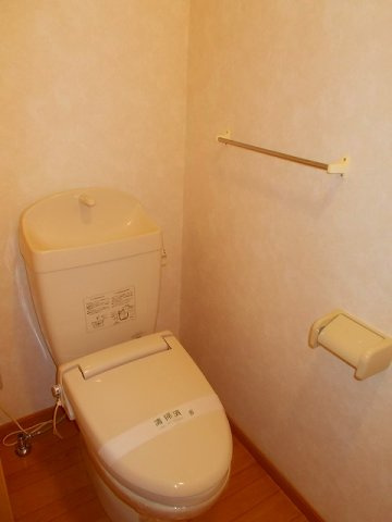 【トイレ】 | サントラハイツ永野 | 落ち着いたトイレです