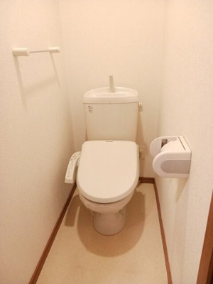 【トイレ】 | スカイマンション | シンプルで使いやすいトイレです