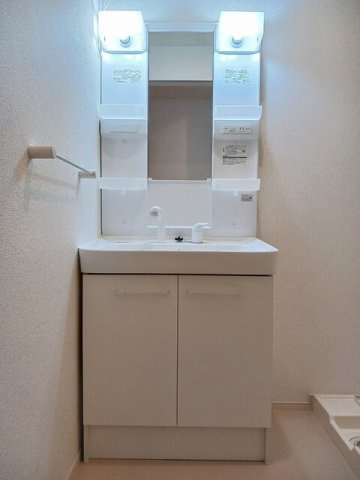 和・メゾンＫの洗面所|忙しい朝には欠かせない洗面所です