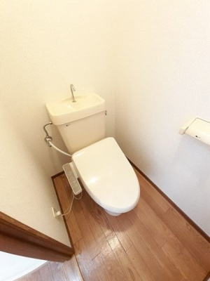 【トイレ】 | シティハイツ藤原 | 清潔感のあるトイレです