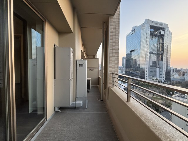 グラングリーン大阪THE NORTH RESIDENCE　扇町小学校のバルコニー|バルコニー