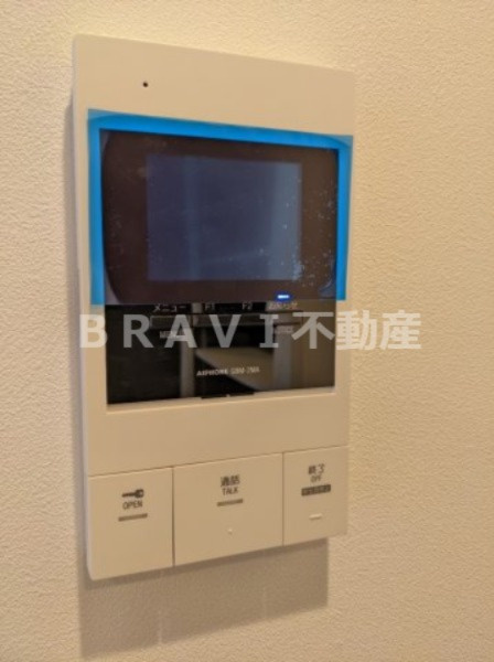 アプリーレ大阪城北 BRAVI不動産のセキュリティ|【BRAVE大阪城北】モニター付きインターホン