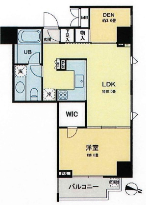 ベルファース本郷弓町の間取り