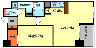 【間取り】 | セレッソコート上本町EAST | セレッソコート上本町EAST　間取り