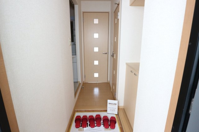 アルファタウン天王台の玄関