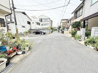 【前面道路含む現地写真】 | 山科区御陵岡町　新築戸建