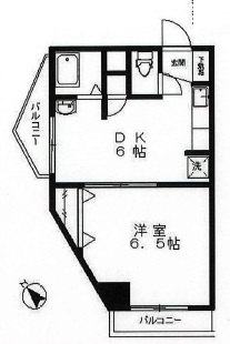 ライオンズマンション塩田駒込の間取り