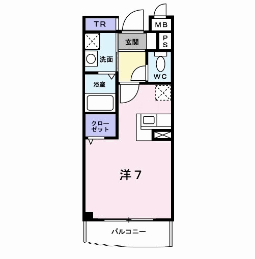 シャルム山本の間取り