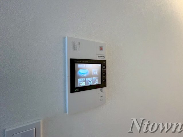 【セキュリティ】 | Palazzo Speciale | モニター付きインターフォンです