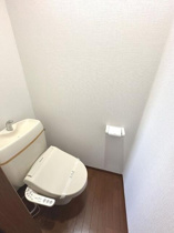 シャワー機能付きトイレ完備