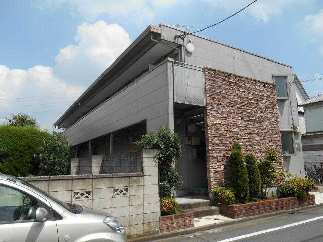 擬石階段壁お洒落です