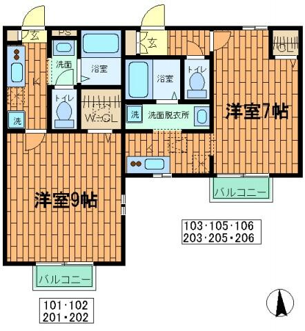 間取図