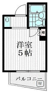 千住大橋センチュリー２１の間取り