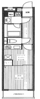 【間取り】 | ライオンズマンション後楽園 | 間取りです。