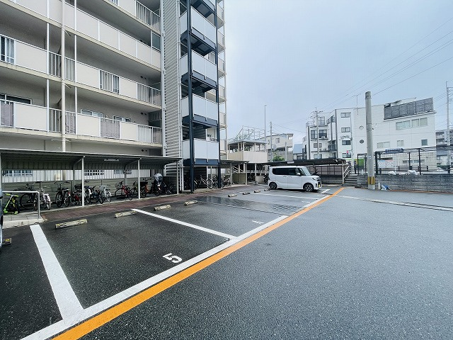 【駐車場】 | 日商岩井リバーサイドマンションB棟
