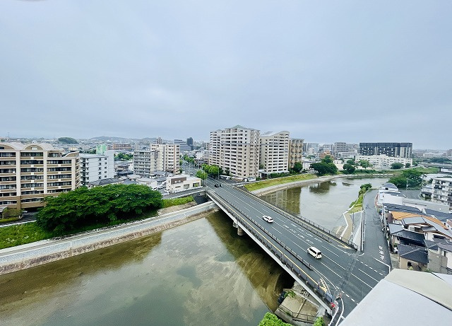 【展望】 | 日商岩井リバーサイドマンションB棟