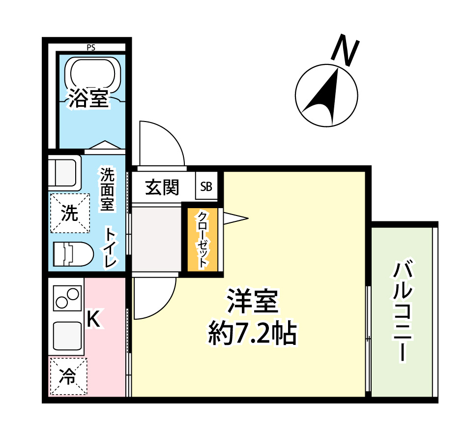 Cassolo秋津の間取り