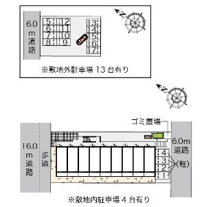 【駐車場】クレイノＹＵＫＵＩＮＮ　Ｚ