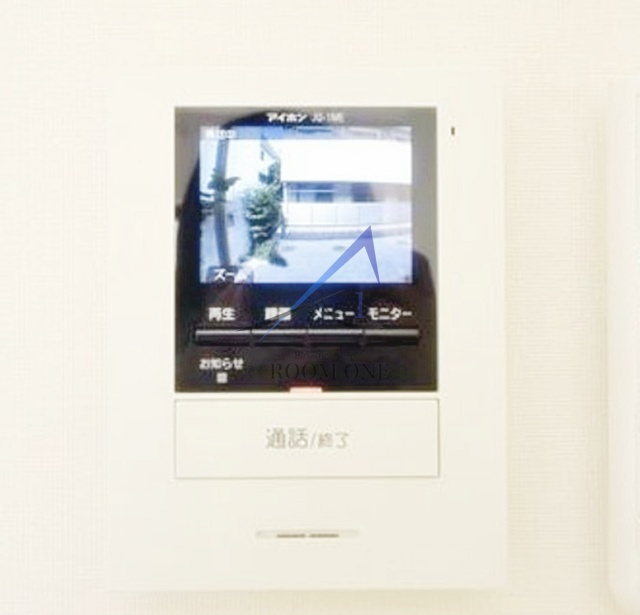 クレセール調布B のセキュリティ|モニター付きインターホンです。