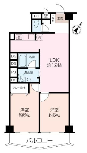 DIKマンション 4階部分の画像