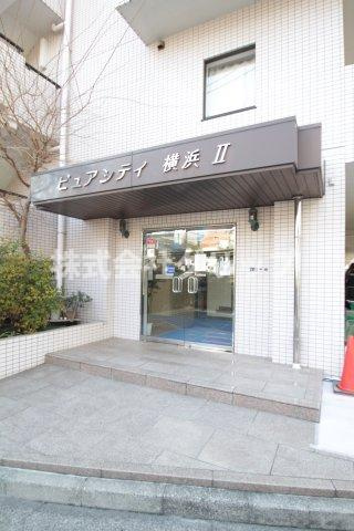 ピュアシティ横浜Ⅱのエントランス