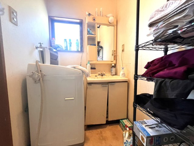 真岡市高勢町　和の趣を感じるゆとりの中古戸建の脱衣所
