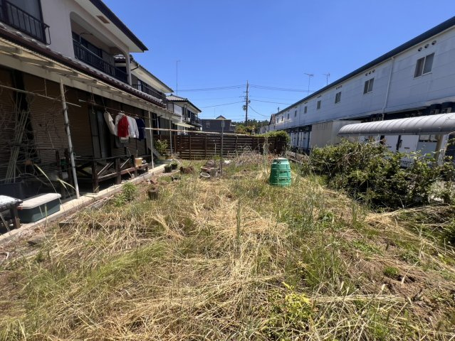 真岡市高勢町　和の趣を感じるゆとりの中古戸建の庭