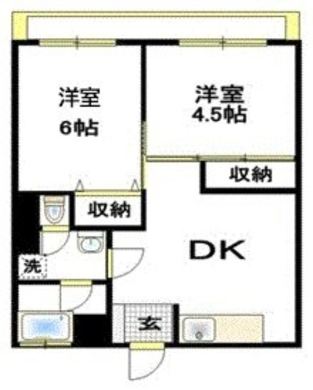 【間取り】 | クロノス習志野