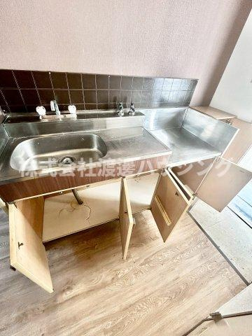 メルベイユ千里山北棟のキッチン|キッチン下収納
