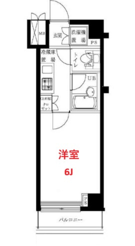 【間取り】 | ルーブル西蒲田弐番館