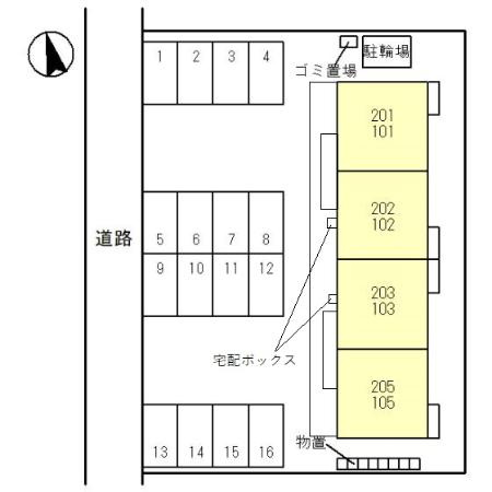 AOIの区画図