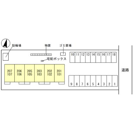 グラン・ディスJの区画図