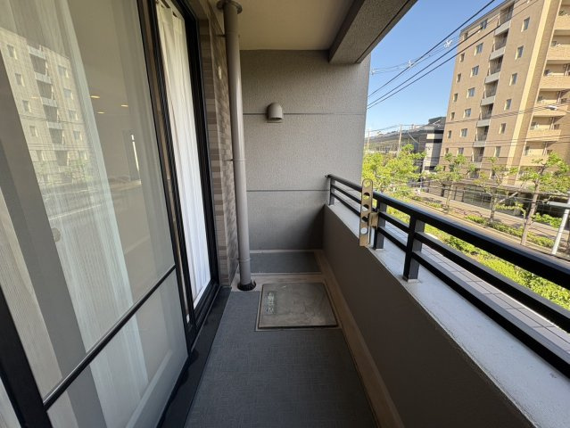 住吉本町ロジュマンのバルコニー