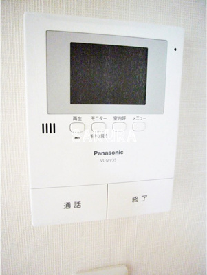 【セキュリティ】 | グランドソレイユ | 安心のモニター付きインターホンです♪