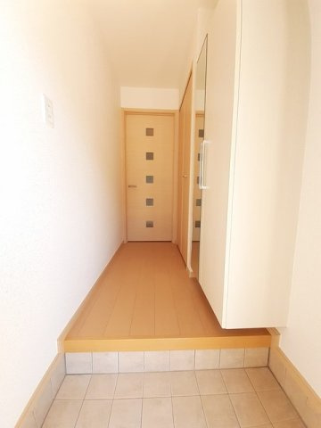レモンライム　Ａの玄関|シンプルで使いやすい玄関です