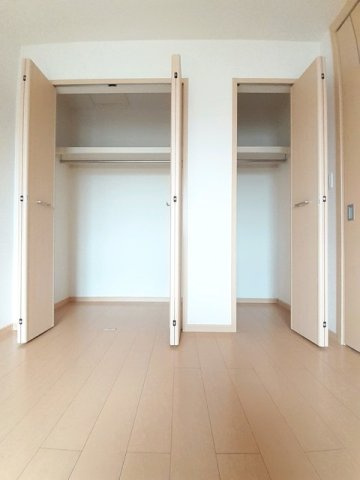 プロムナードの収納|便利な収納スペースです
