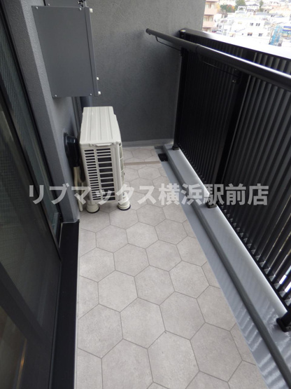 【バルコニー】ザ・パークハビオ横浜白楽