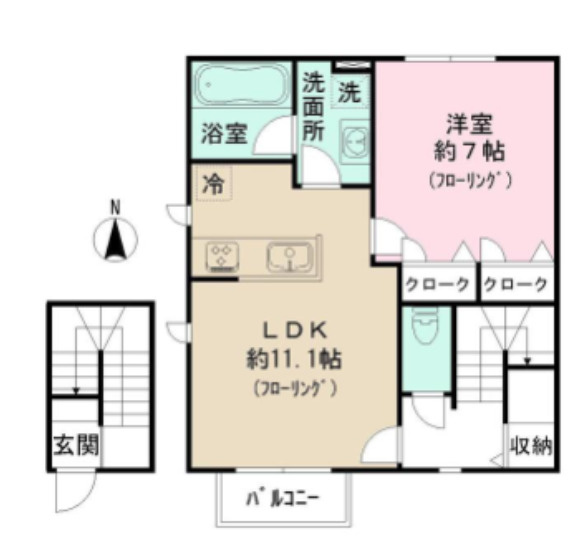 カサセレーナの間取り