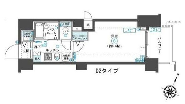 フェニックス渋谷本町の間取り