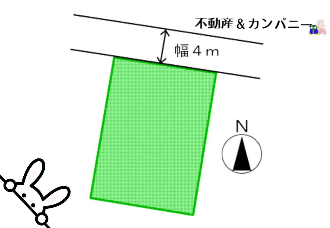 東長戸2丁目の中古のおうち　松山市東長戸2丁目中古戸建の区画図