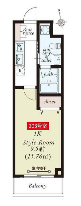 AZ桜丘の間取り