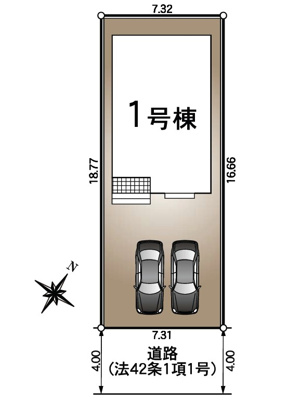 【区画図】 | 袋井市栄町 2期 新築一戸建て | 区画図です