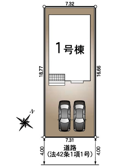 【区画図】 | 袋井市栄町 2期 新築一戸建て | 区画図です