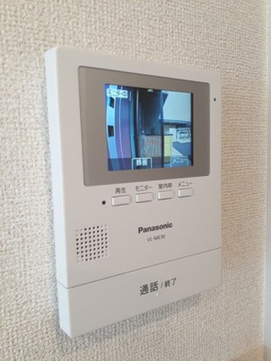 【セキュリティ】 | ウエルト | モニター付きインターホンです