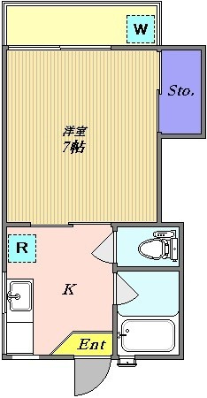 クレストハイツの間取り