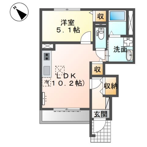スターマインの間取り
