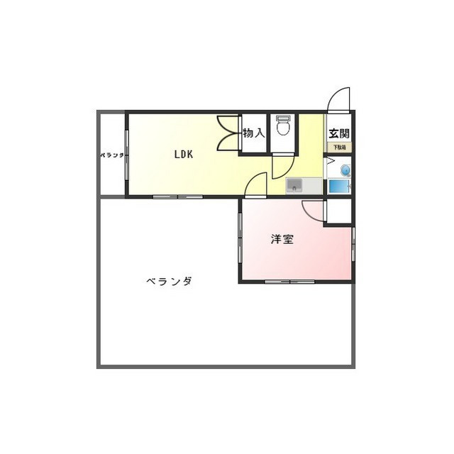 ヴィラ寿の間取り